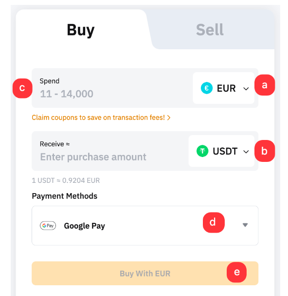 How to buy crypto on ByBit using Google Pay