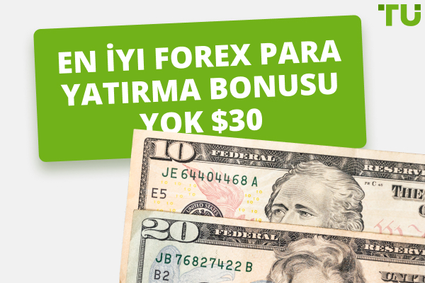 6 Forex Brokerlerinden En İyi 30 $ Hoşgeldin Bonusu (2024)