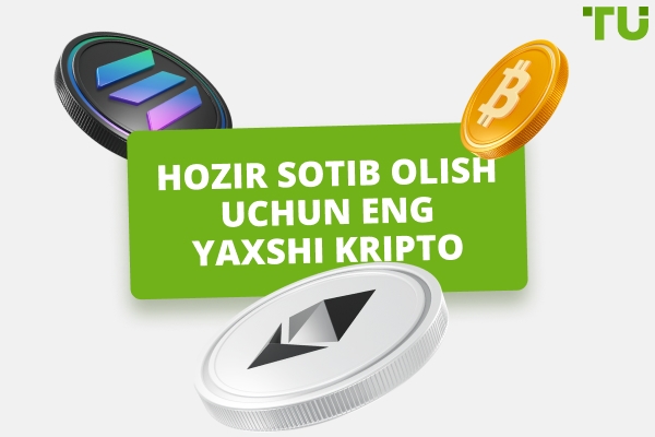 Bugun qaysi kriptovalyutani sotib olish kerak? Top 10 tangalar