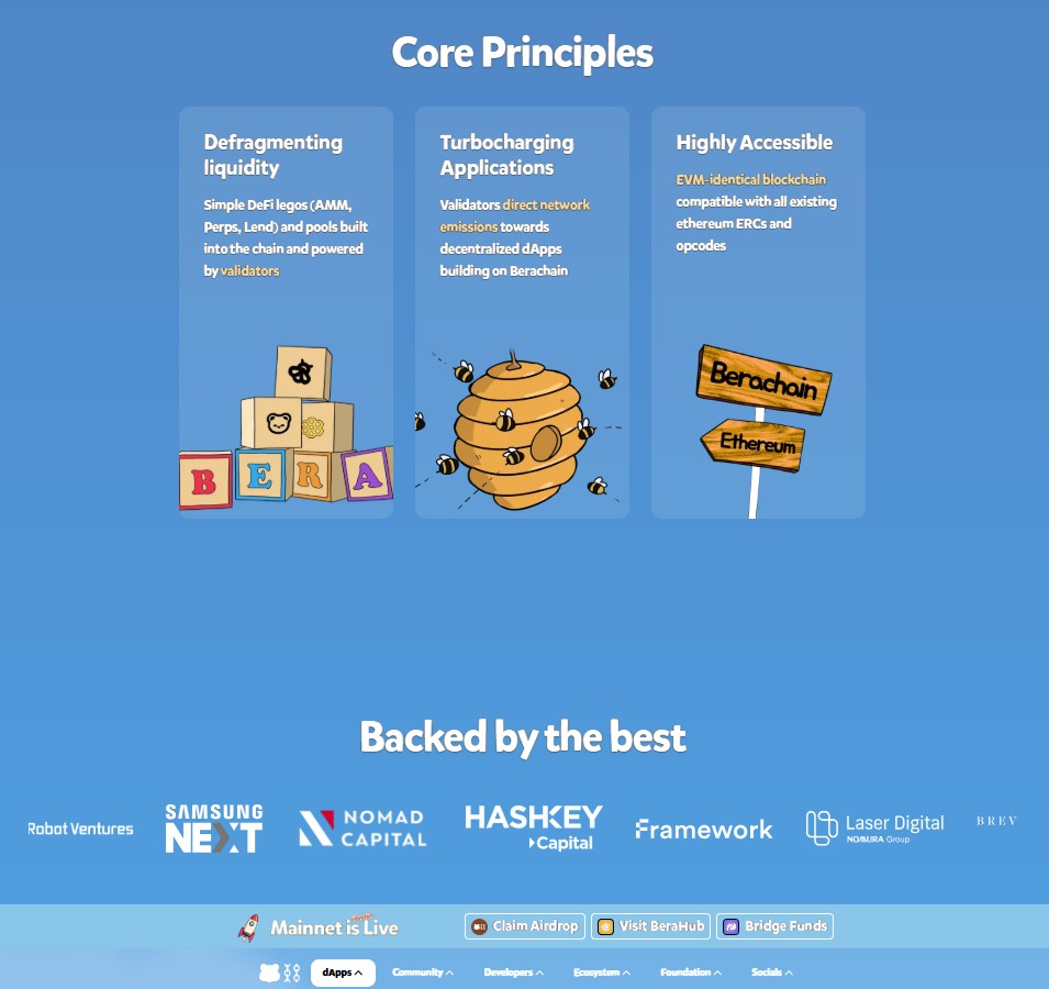 Berachain core principles