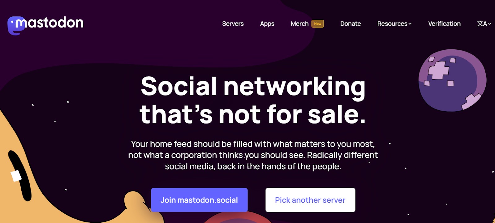 <span translate="no">Mastodon</span> social media