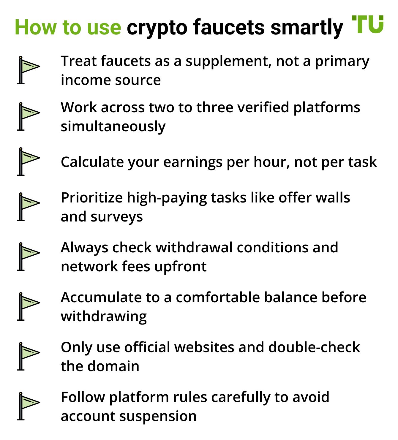 How to use crypto faucets smartly