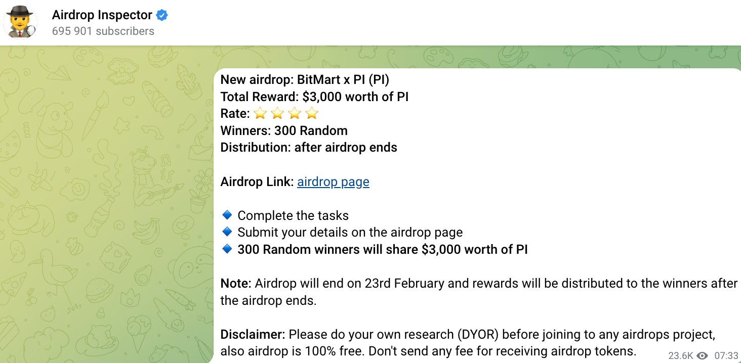 Airdrop Inspector