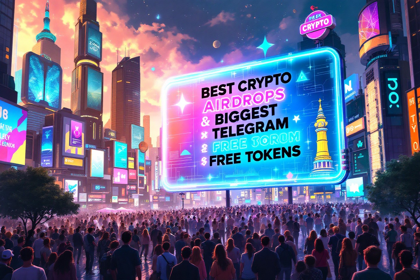 The largest crypto airdrops