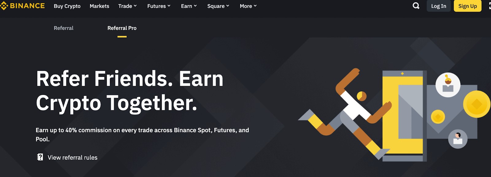 <span translate="no">Binance</span> referral program