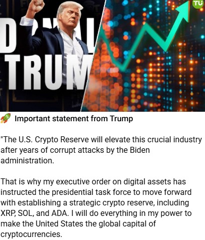 Important statement from Trump