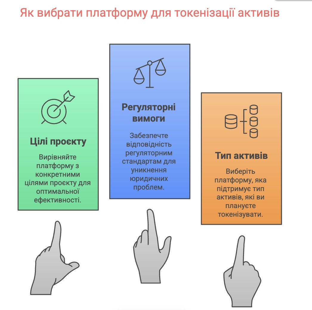 Як вибрати платформу для токенізації активів