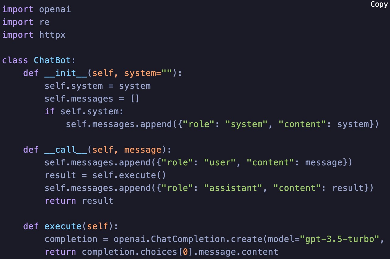 Basic structure to get started