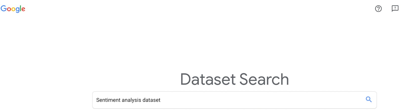 <span translate="no">Google</span> Dataset Search