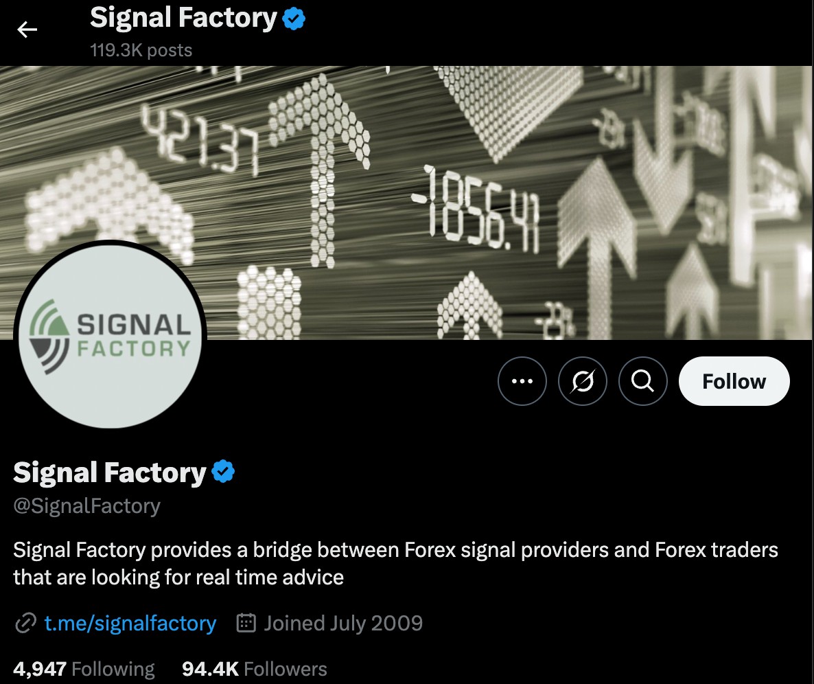 Signal Factory (@SignalFactory)