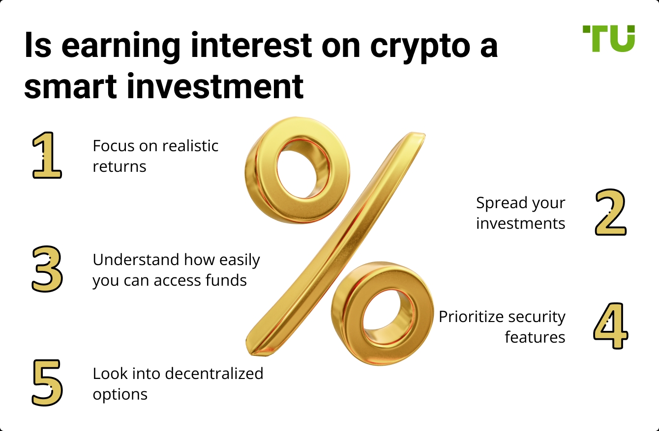 Is earning interest on crypto a smart investment