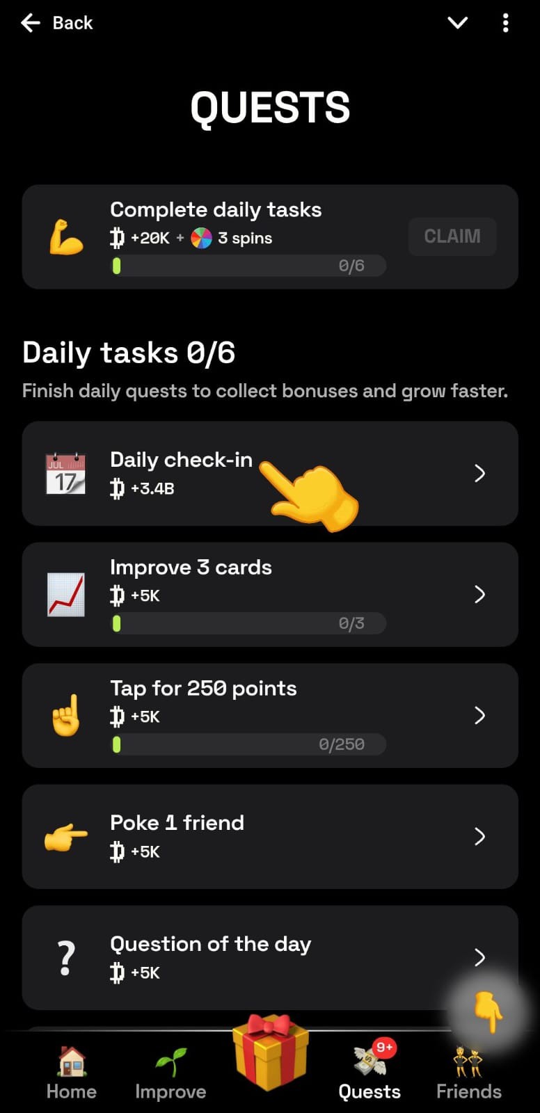 Gå med i uppdrag för att vinna mer och klättra på topplistan