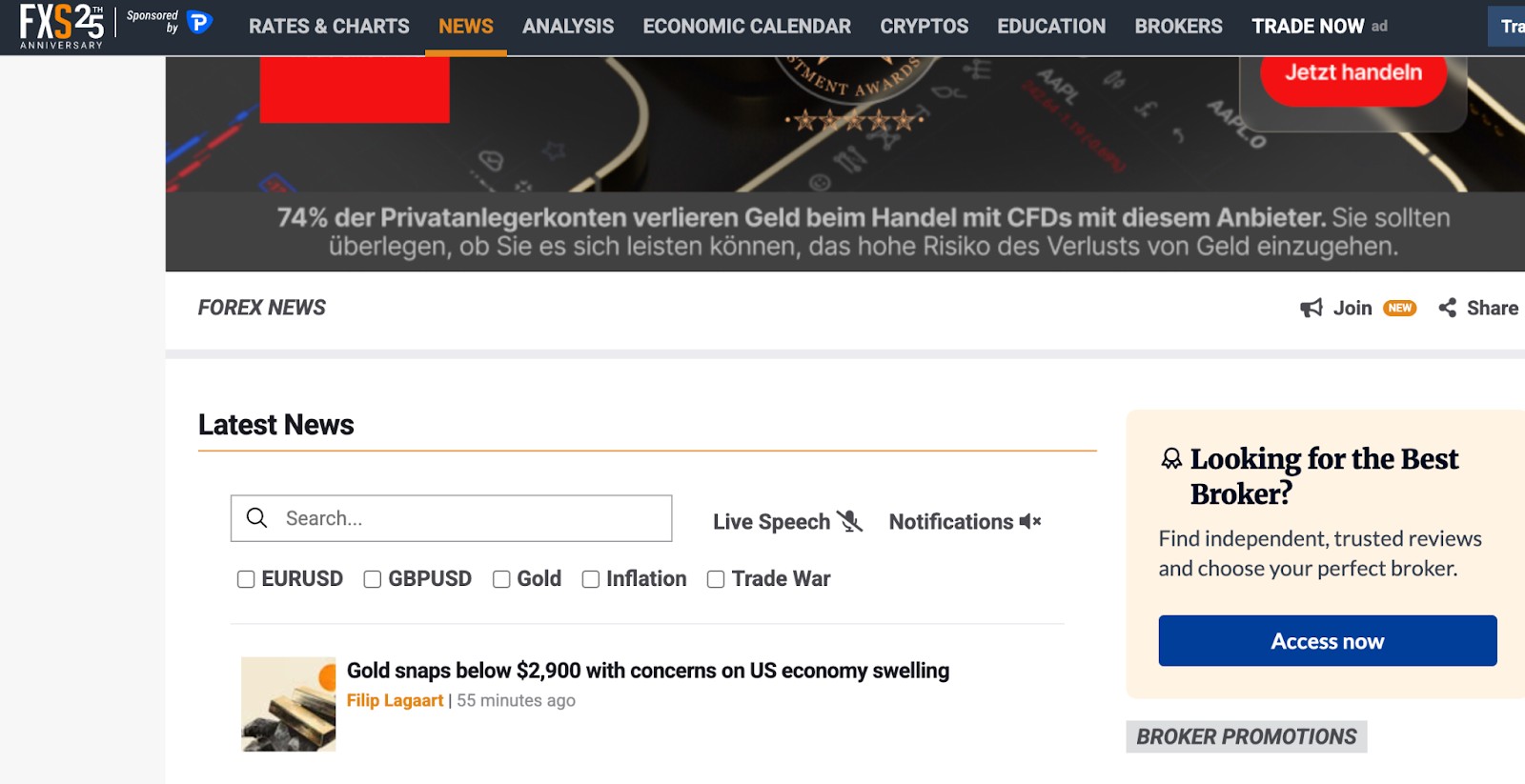 <span translate="no">FXStreet</span> news