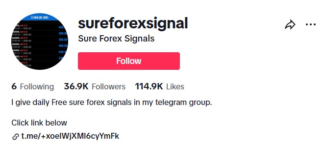 Sure Forex Signal (@sureforexsignal)