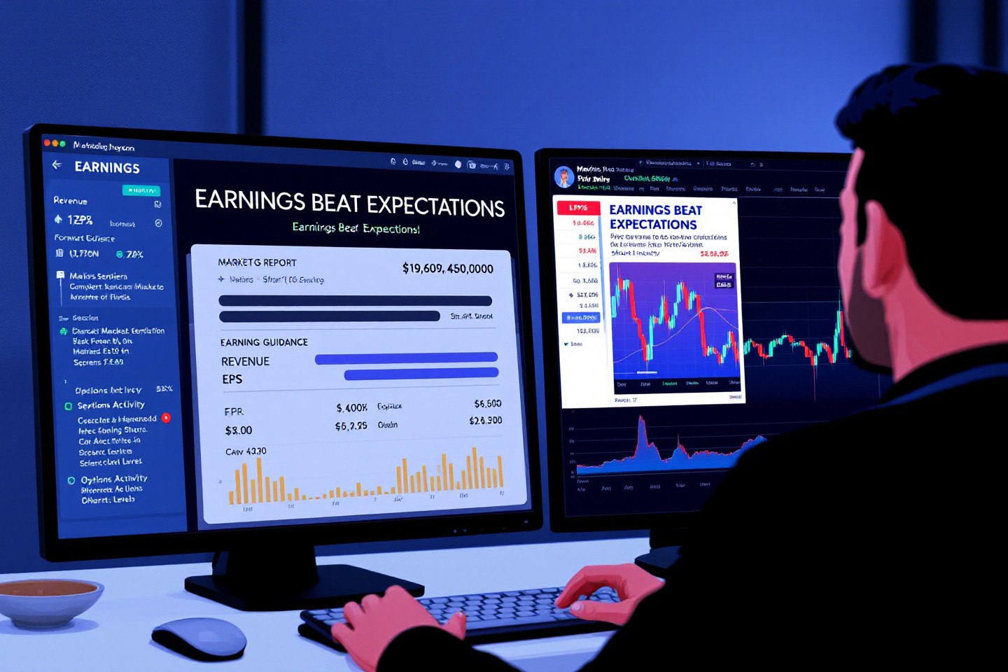 Earnings Reports and Stock Price Swings