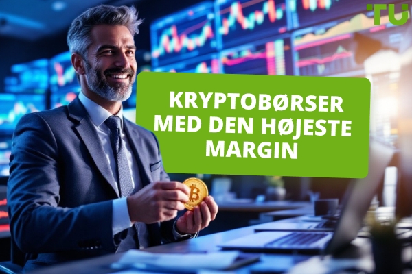 De bedste kryptobørser med den højeste margin 2025