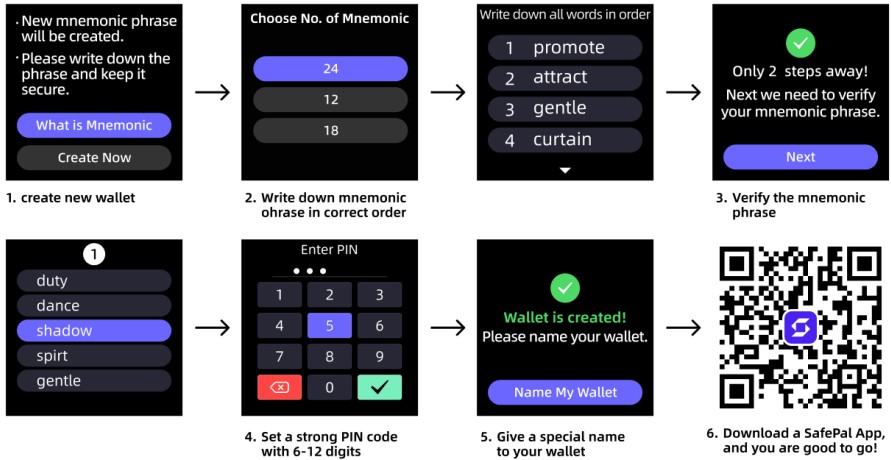Create or import your wallet