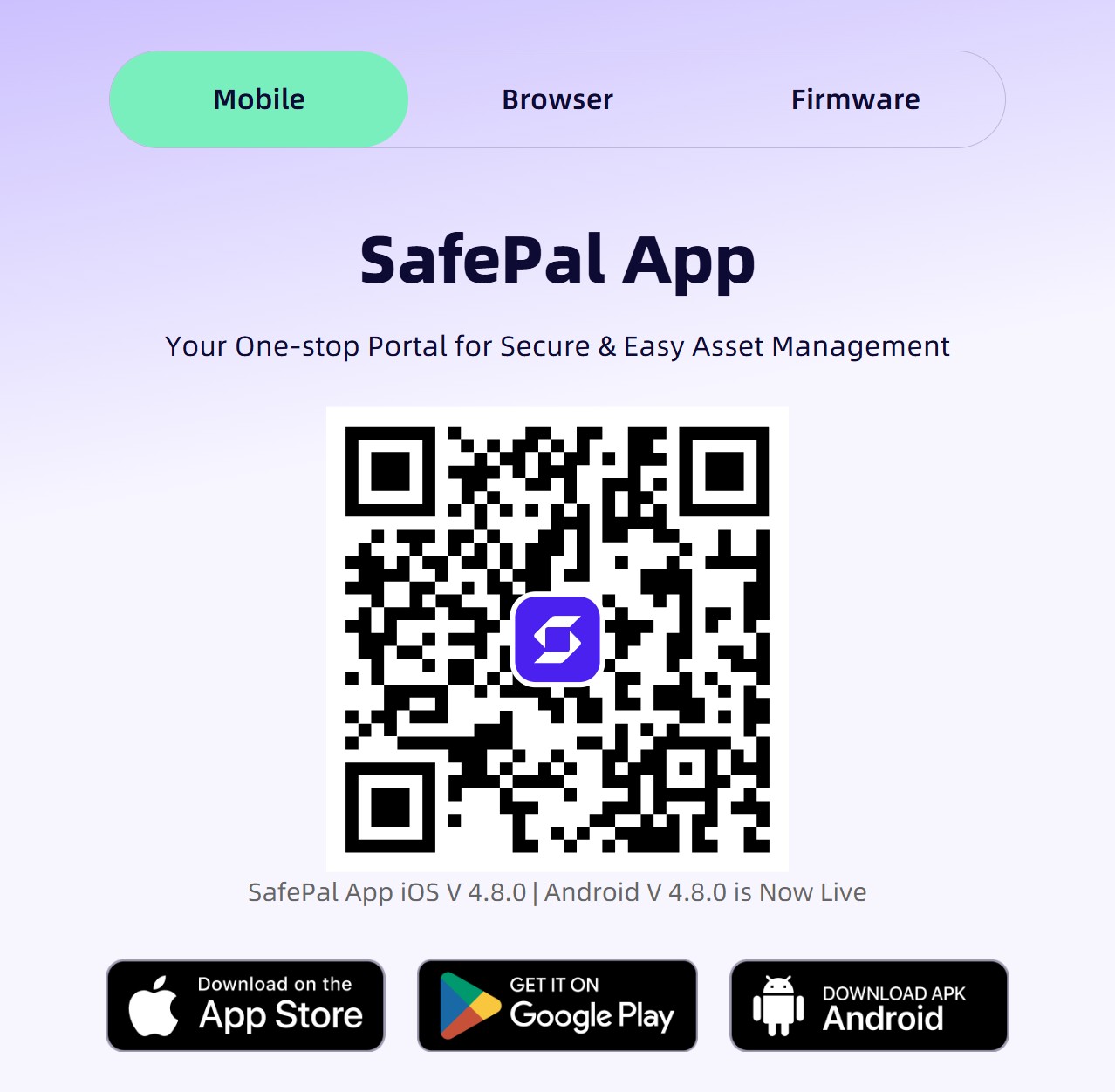Launch the <span translate="no">SafePal</span> app