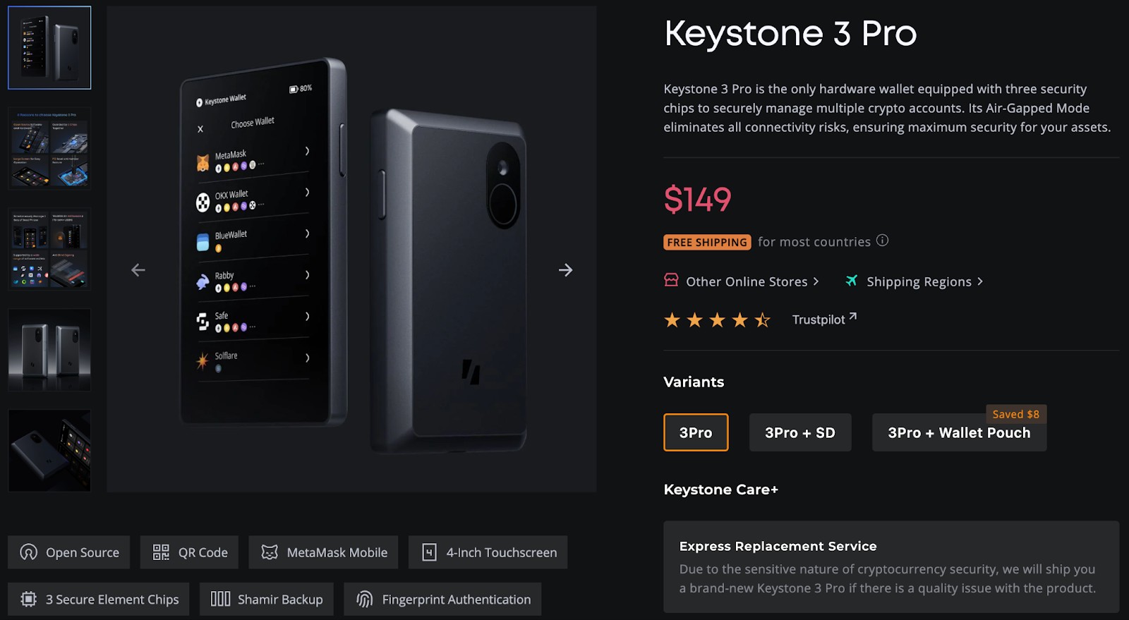 <span translate="no">Keystone</span> 3 Pro