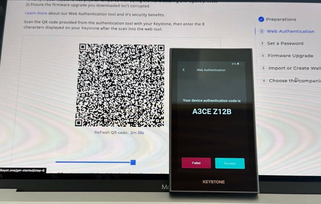 Unbox and assemble the wallet