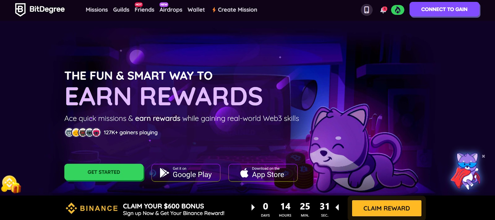 <span translate="no">Bitdegree</span> Learn and Earn