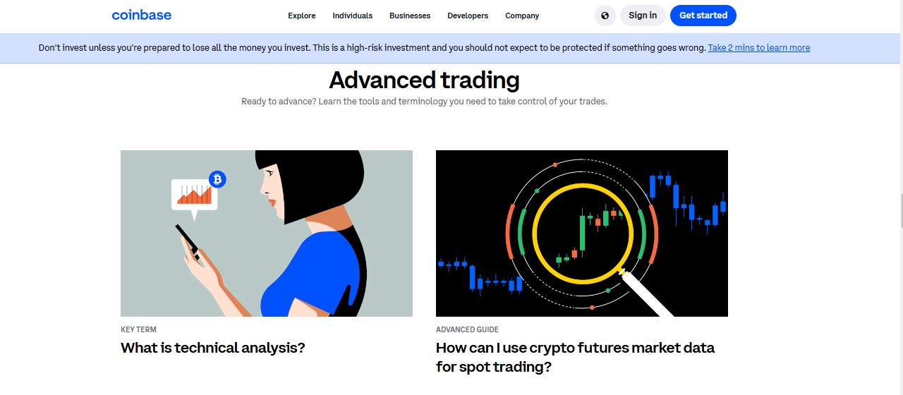Comprehensive curriculum offered by Coinbase