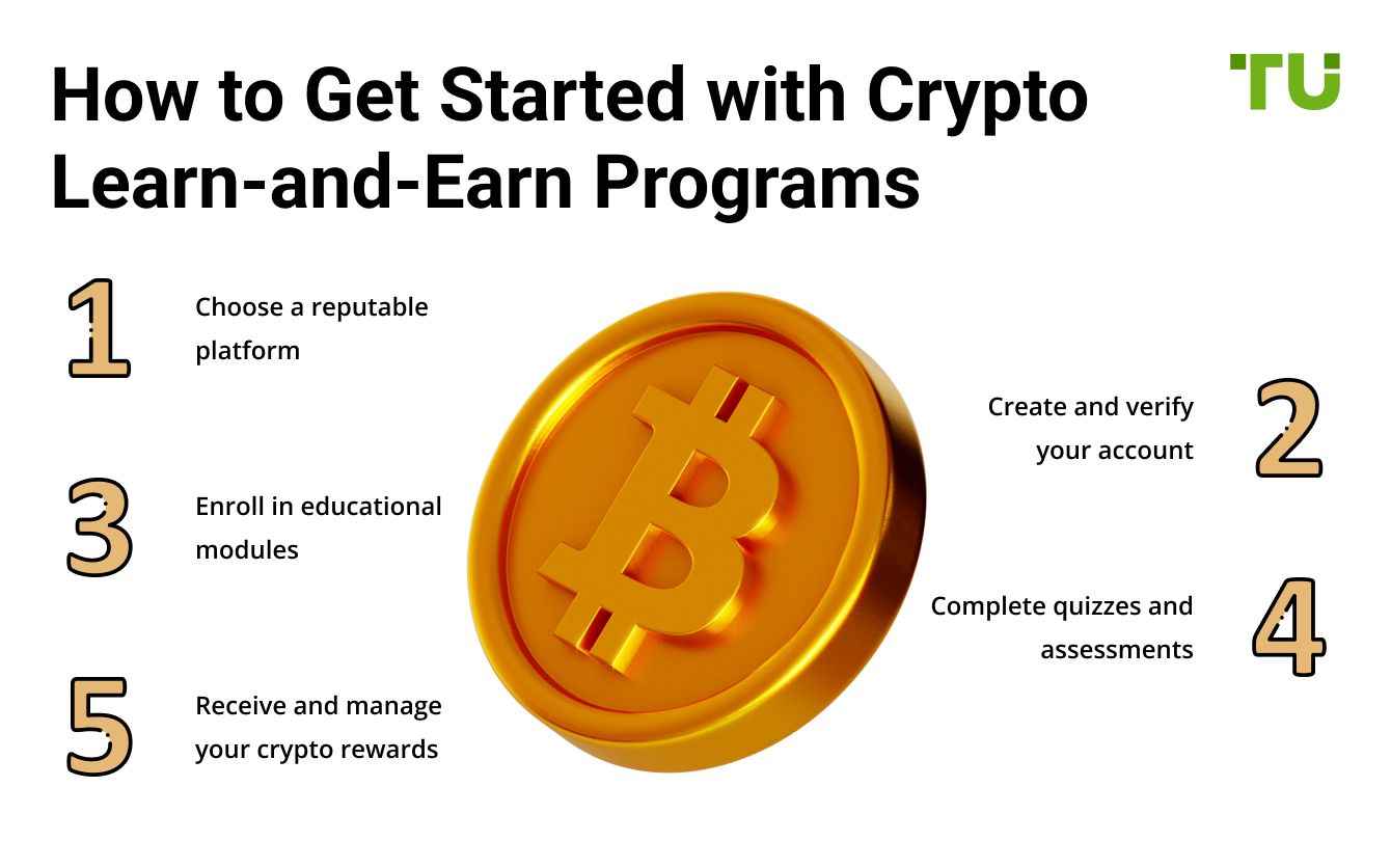 How to Get Started with Crypto Learn-and-Earn Programs