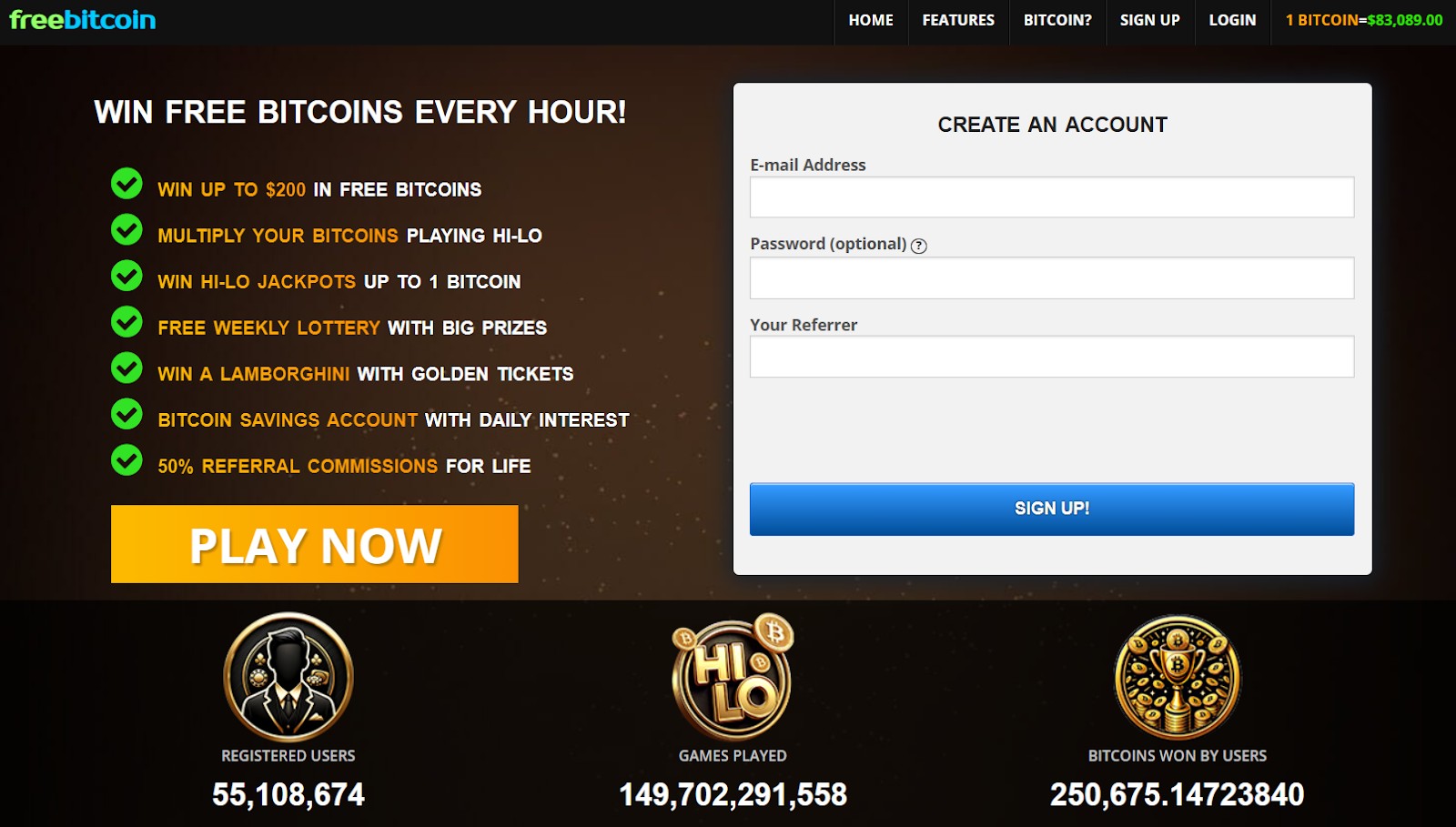 Криптокран Free Bitcoin