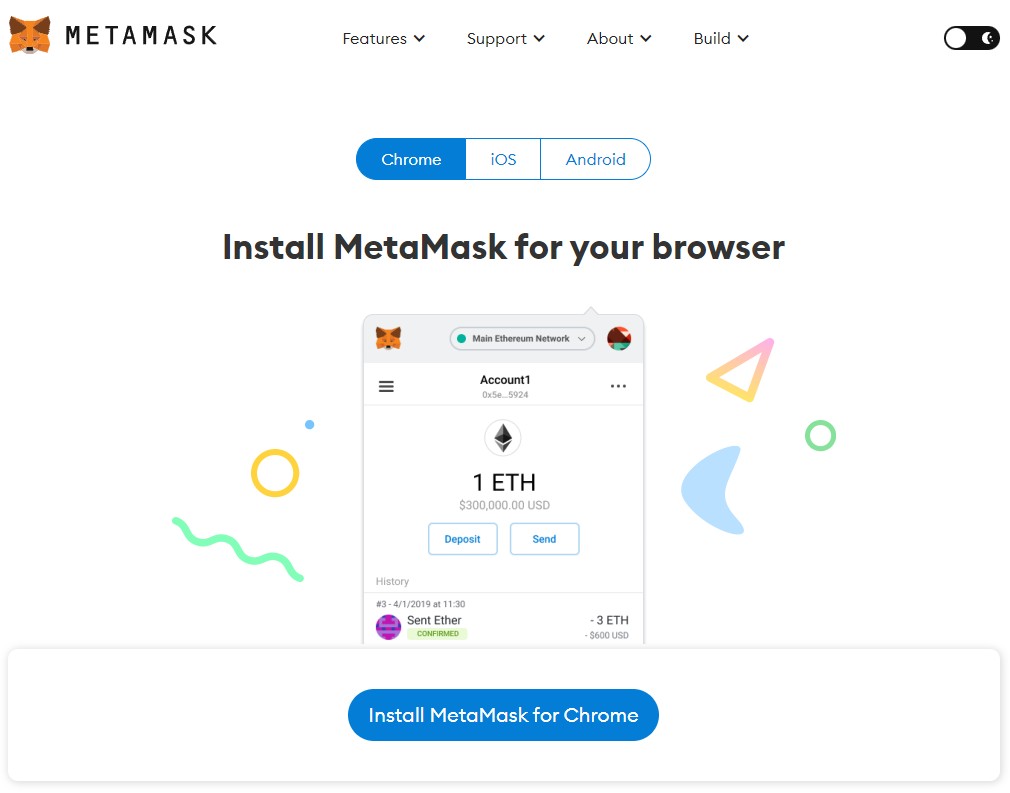 Install MetaMask