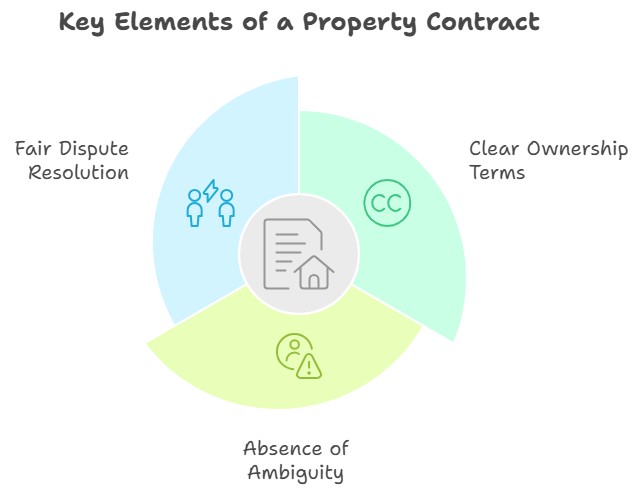 Key elements of a property contract
