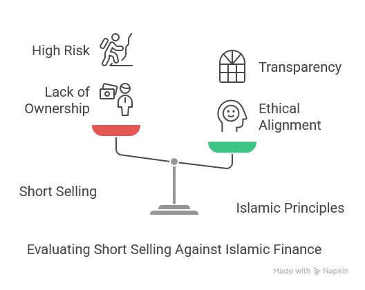 Evaluating short selling against Islamic finance