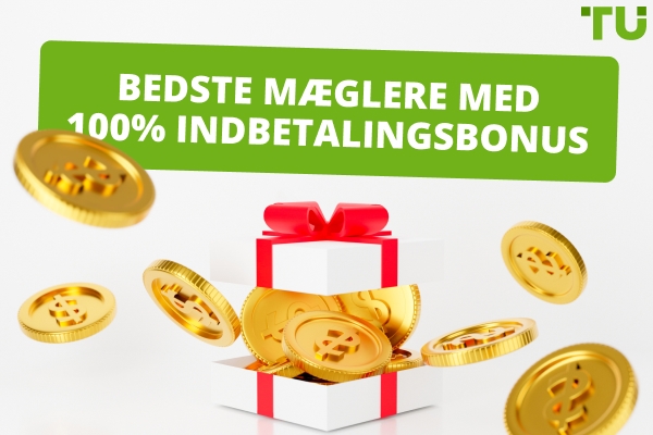 Bedste Forex 100% indbetalingsbonusser i 2025