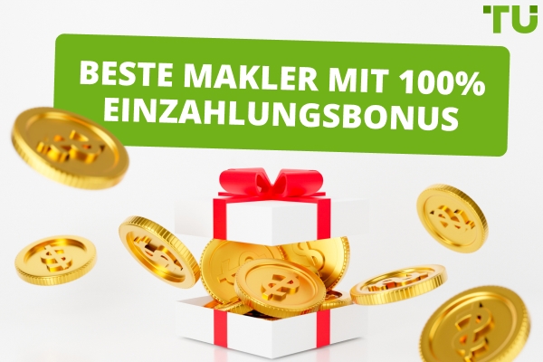 Die besten Forex 100% Einzahlungsboni im Jahr 2025