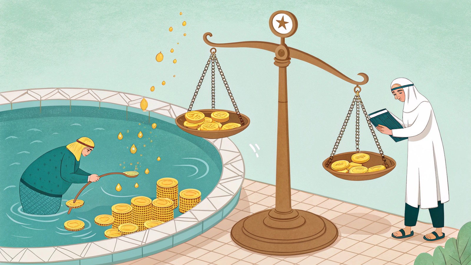 Islamic perspective on liquidity pools