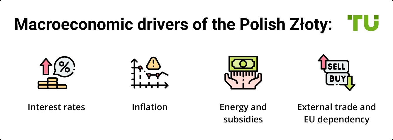 Macroeconomic drivers of the Polish Złoty