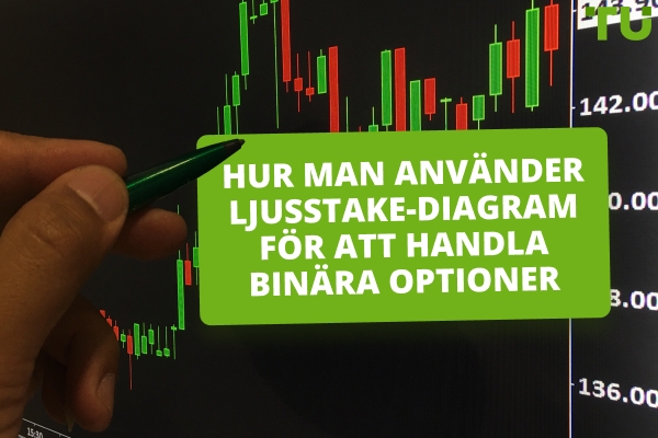 Hur man använder ljusstake-diagram för att handla binära optioner