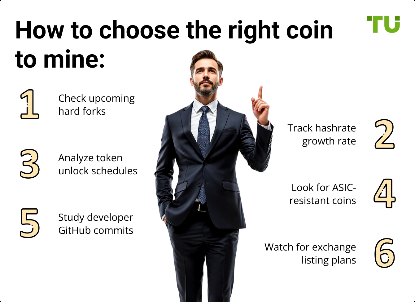 How to choose the right coin to mine: