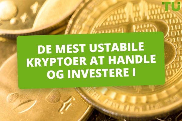 De 17 mest ustabile kryptovalutaer i 2025