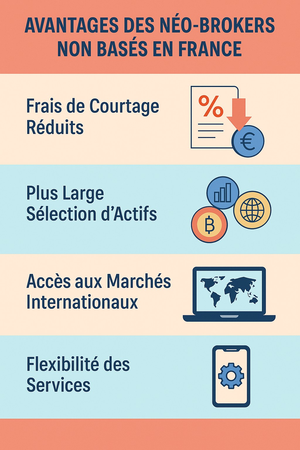 Avantages de faire appel aux services d’un néo-broker en France