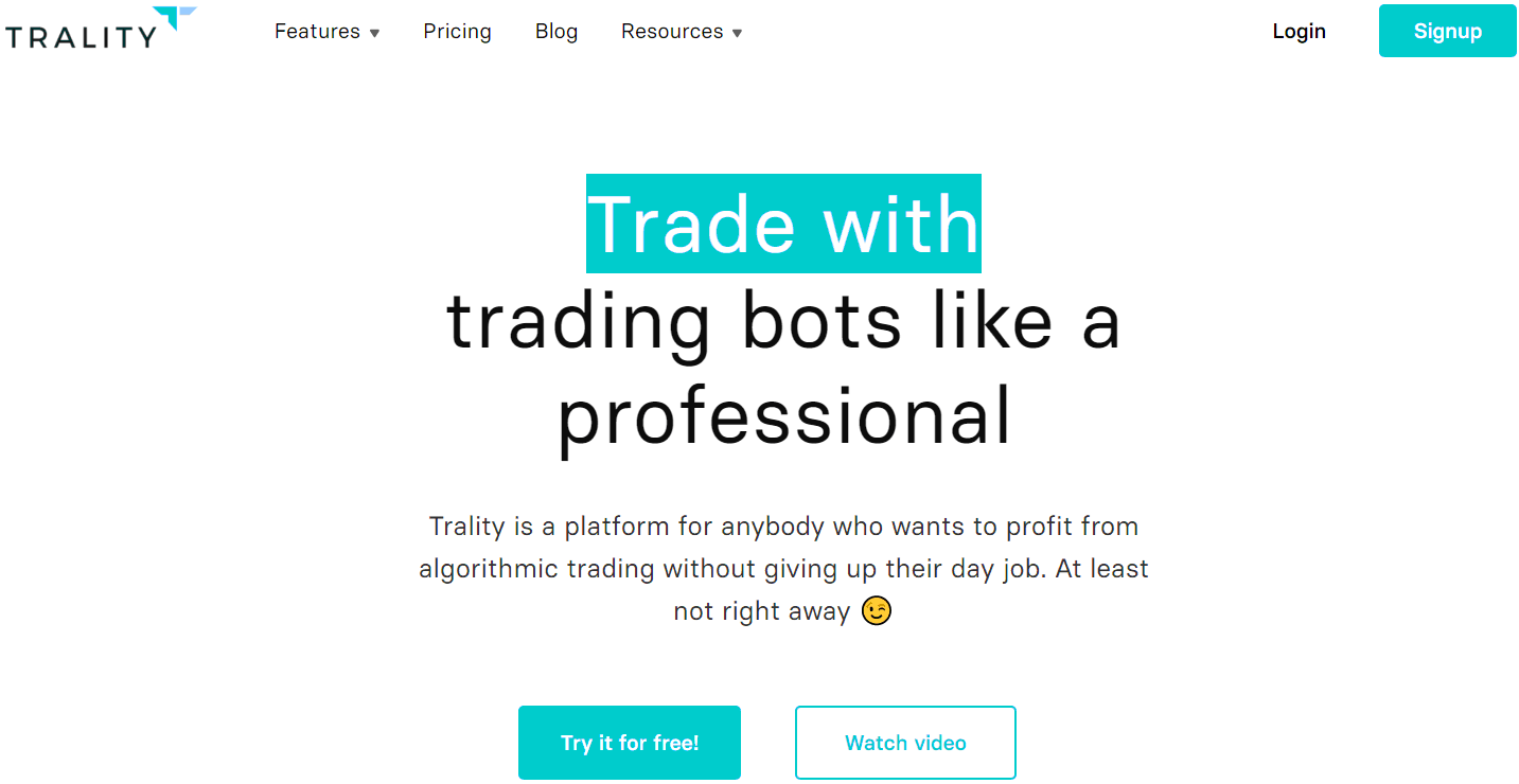 Trality Automated Trading