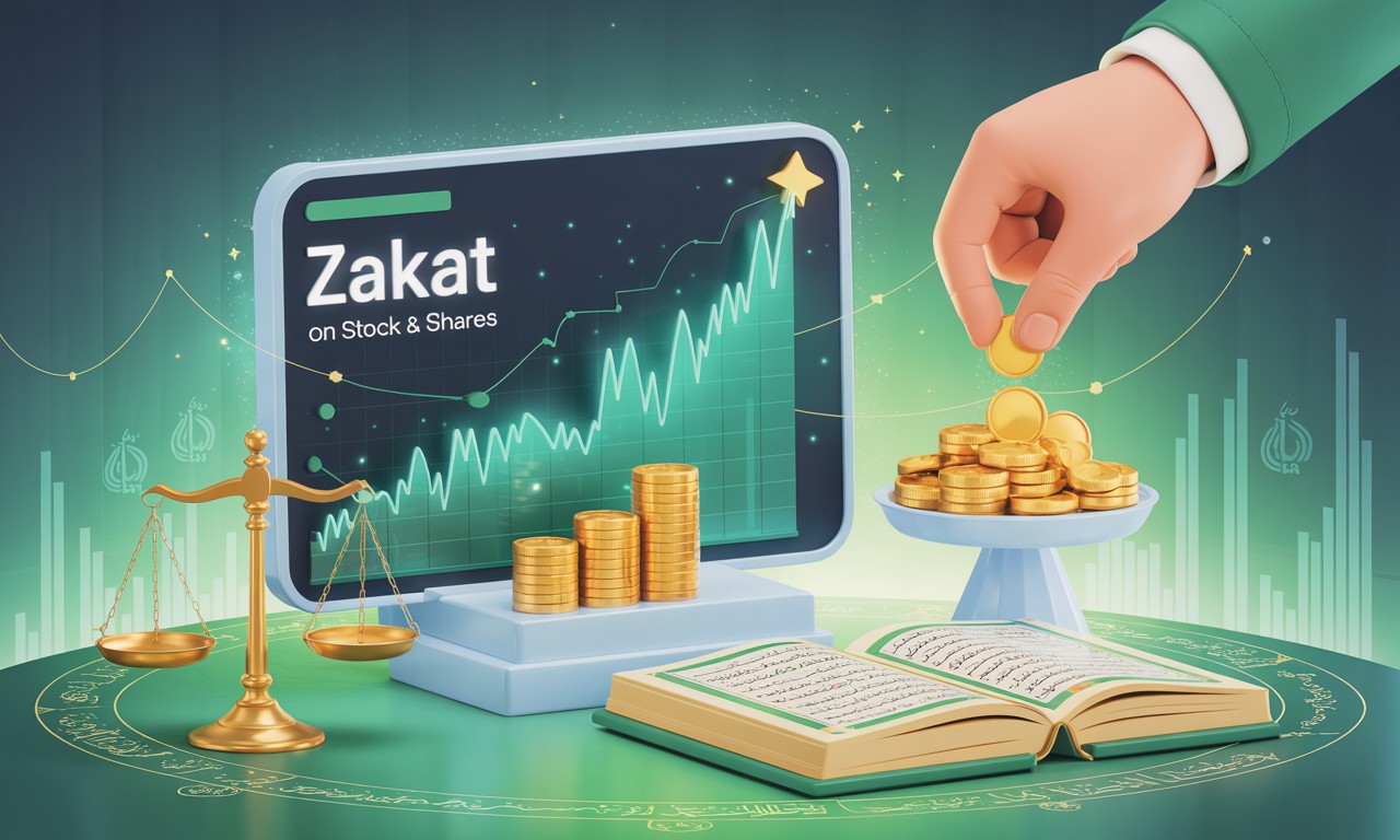 Zakat obligation on stocks and shares