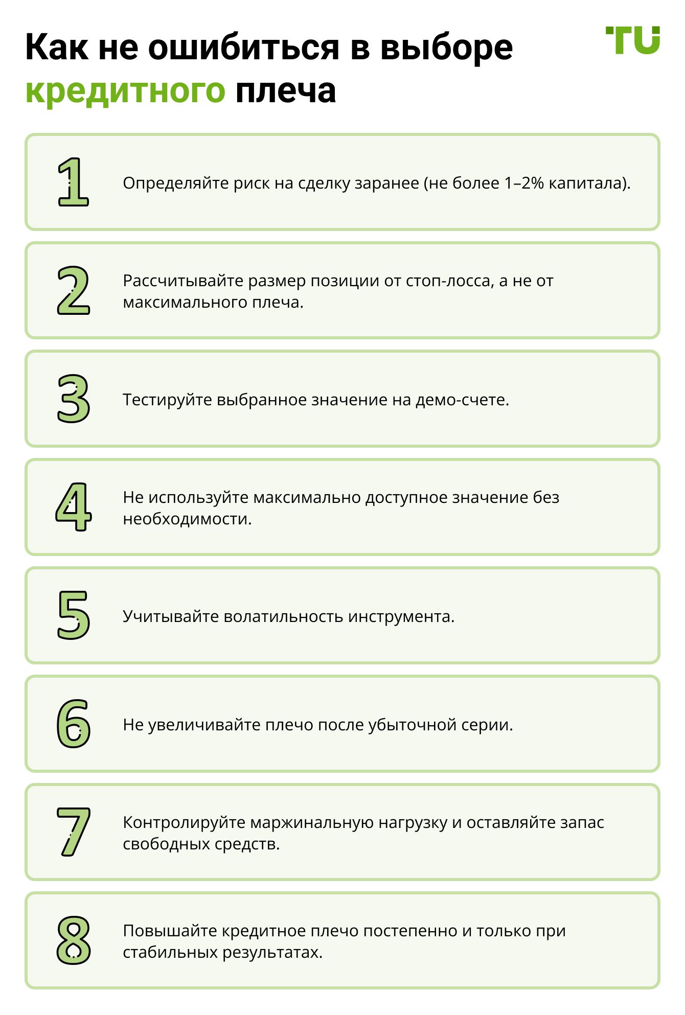 Как не ошибиться в выборе кредитного плеча