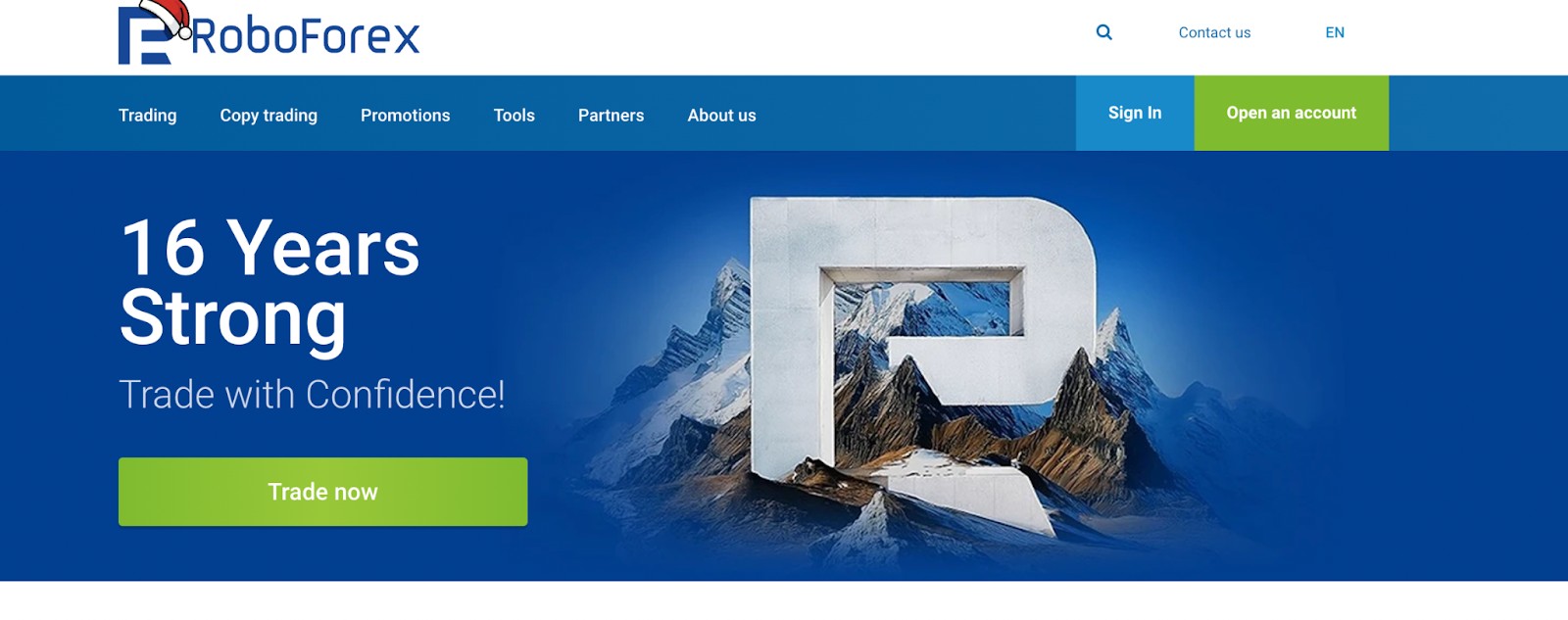 Официальный сайт RoboForex