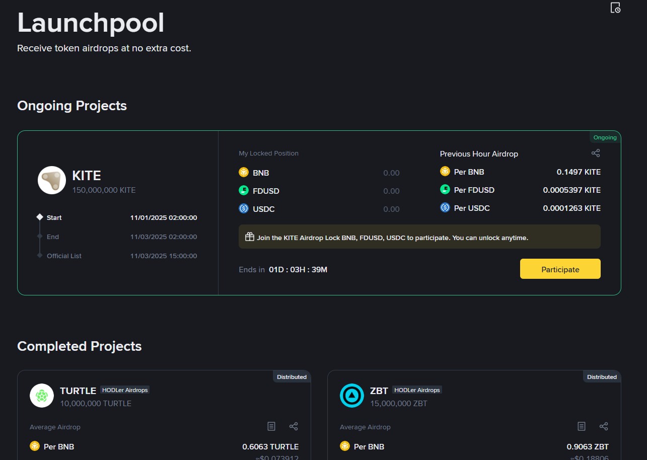 Binance Launchpool