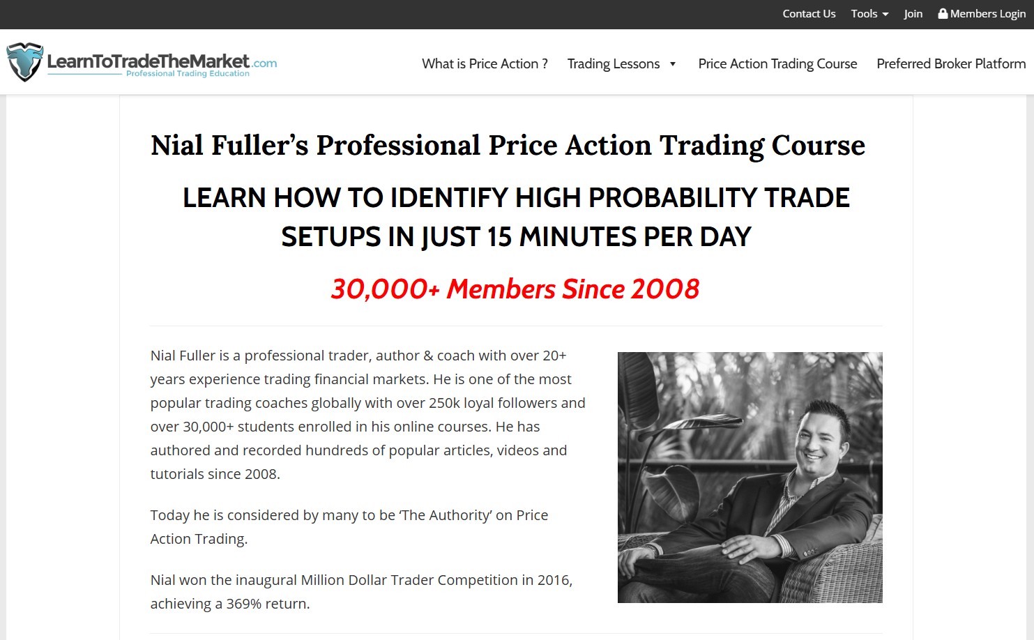 Learn to Trade The Market от Nial Fuller