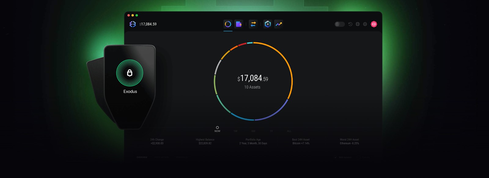 Trezor x Exodus