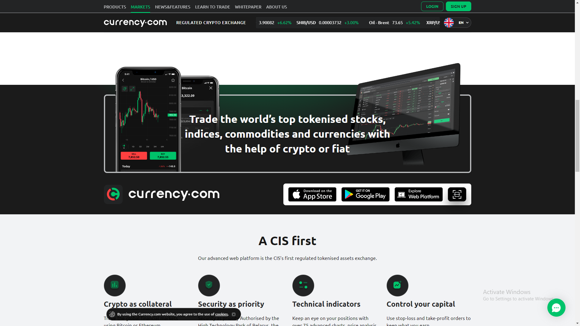 Currency.com Platform