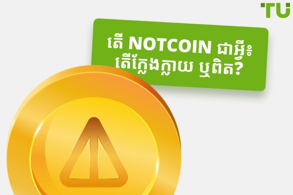អ្វីទៅជា Notcoin: វាជាការក្លែងបន្លំ ឬពិត?