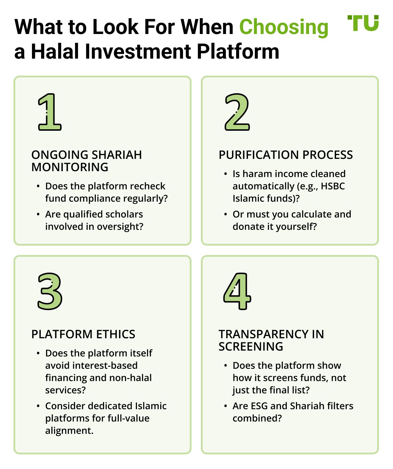 What to Look For When Choosing a Halal Investment Platform