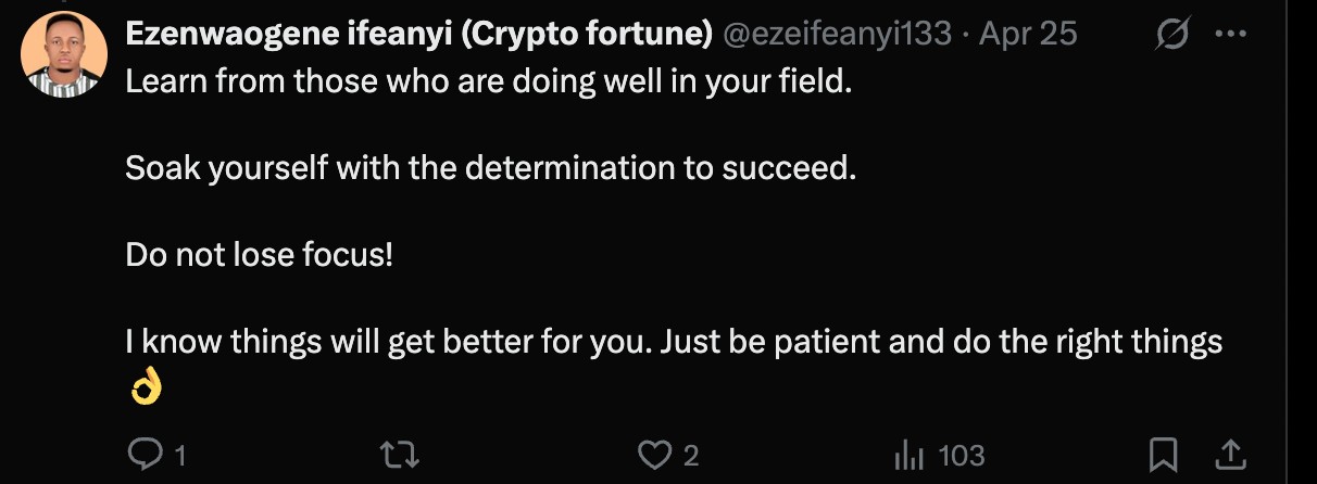 Ifeanyi Ezenwaogene opinion